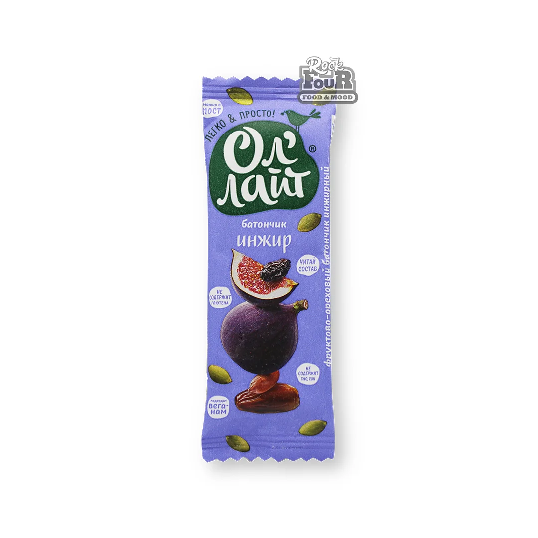 Bar "Ol'light" fig-flavored 30g